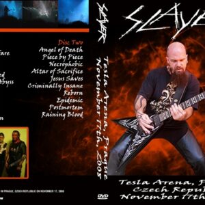 Slayer 2008-11-17 Tesla Arena, Prague, Czech Republic 2 DVD