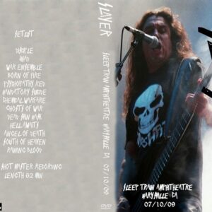 Slayer 2009-07-10 Sleep Train Amphitheatre, Marysville, CA DVD