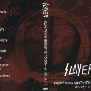 Slayer 2010-07-29 Molson Canadian Amphitheatre, Toronto, ON DVD