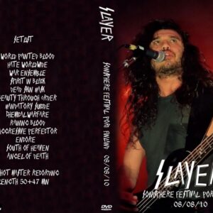 Slayer 2010-08-08 Sonisphere Festival, Pori, Finland DVD