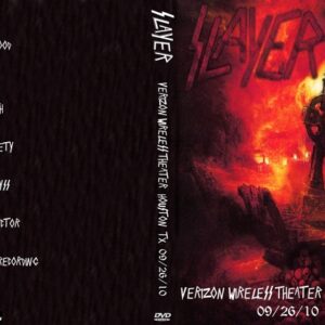Slayer 2010-09-26 Verizon Wireless Theater, Houston, TX DVD
