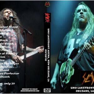 Slayer 2010-09-28 UNO Lakefront Arena, New Orleans, LA DVD