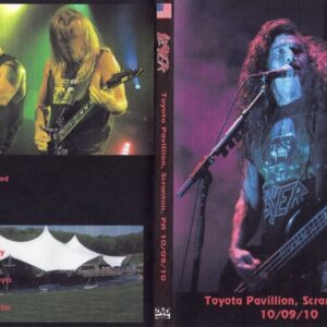 Slayer 2010-10-09 Toyota Pavillion, Scranton, PA DVD