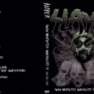 Slayer 2010-10-21 Gibson Amphitheater, Universal City, CA DVD