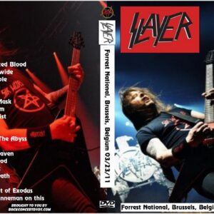 Slayer 2011-03-23 Forrest National, Brussels, Belgium DVD
