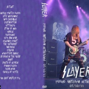 Slayer 2011-07-10 Paradiso, Amsterdam, Netherlands DVD