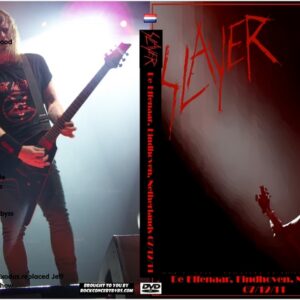 Slayer 2011-07-12 De Effenaar, Eindhoven, Netherlands DVD