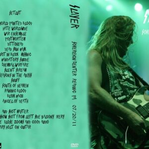 Slayer 2011-07-20 Sovereign Center, Reading, PA DVD