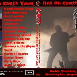 Slayer 2011-08-06 WaMu Theater, Seattle, WA DVD