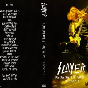 Slayer 2011-11-06 Fun Fun Fun Fest, Austin, TX DVD