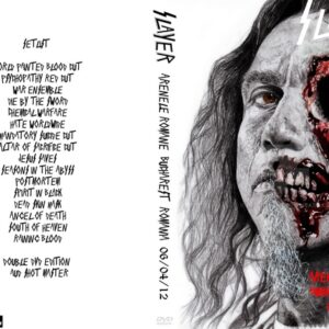 Slayer 2012-06-04 Arenele Romane, Bucharest, Romania 2 DVD