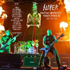 Slayer 2012-07-17 Sandstone Amphitheatre, Bonner Springs, KS DVD