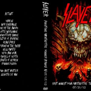 Slayer 2012-07-21 First Midwest Bank Ampitheatre, Tinley Park, IL DVD