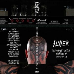 Slayer 2012-08-03 The Comcast Center, Mansfield, MA DVD