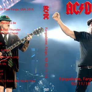 ACDC 2016-02-11 Fargodome, Fargo, ND DVD