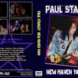 Paul Stanley - 1989-03-12 Solo Tour Toad Place, New Haven, CT DVD