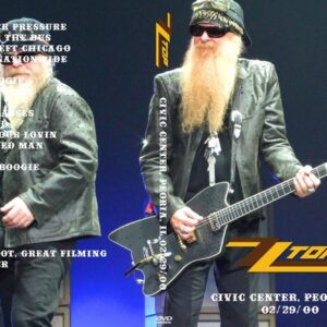 ZZ Top 2000-02-29 Civic Center, Peoria, IL DVD
