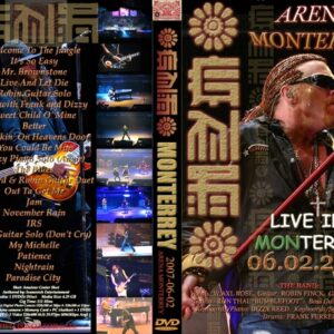 Guns N' Roses 2007-06-02 Monterrey Arena, Monterrey, Mexico DVD