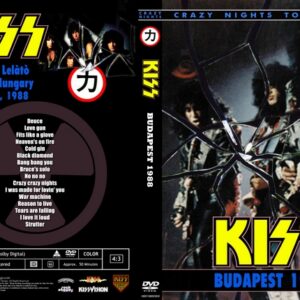Kiss 1988-09-02 Budapest, Hungary DVD