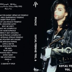 Prince Royal Visions Vol. 4 DVD