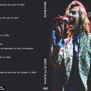 David Bowie 2002 US TV Archive DVD