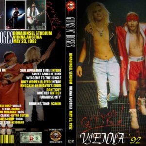 Guns N' Roses 1992-05-23 Donauinsel Stadium, Vienna, Austria DVD
