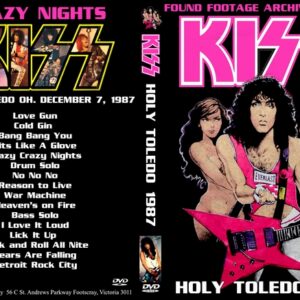 Kiss 1987-12-07 Toledo, OH DVD