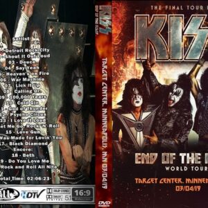 Kiss 2019-03-04 Target Center, Minneapolis, MN DVD