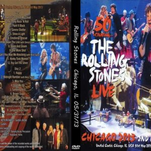 Rolling Stones 2013-05-31 Chicago, IL 2 DVD