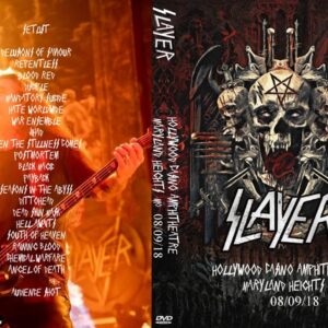 Slayer 2018-08-09 Hollywood Casino Amphitheatre, Maryland Heights, MO DVD