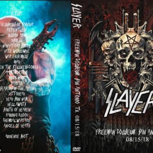 Slayer 2018-08-15 Freeman Coliseum, San Antonio, TX DVD
