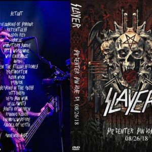 Slayer 2018-08-26 SAP Center, San Jose, CA DVD