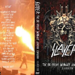 Slayer 2018-11-03 The SSE Arena, Wembley, London, England DVD