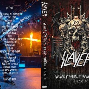Slayer 2018-11-23 Wiener Stadthalle, Vienna, Austria DVD