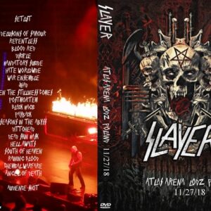 Slayer 2018-11-27 Atlas Arena, Lodz, Poland DVD