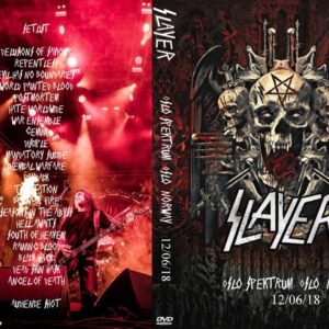 Slayer 2018-12-06 Oslo Spektrum, Oslo, Norway DVD
