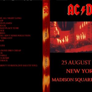 ACDC 2000-08-25 MSG, New York, NY DVD