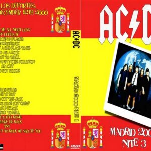 ACDC 2000-12-12 Palacio De Los Deportes, Madrid, Spain DVD