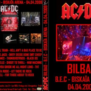 ACDC 2009-04-04 Bilbao, Spain 2 DVD