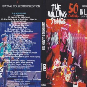 Rolling Stones 2013-05-20 Staples Center, Los Angeles, CA 2 DVD