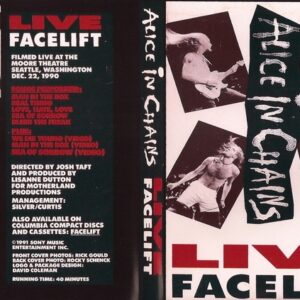 Alice in Chains 1991 Live Facelift DVD