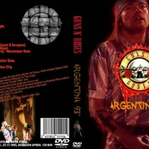 Guns N' Roses 1993-07-17 Buenos Aires, Argentina 2 DVD