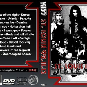 Kiss 1992-11-13 St. Louis, MO DVD