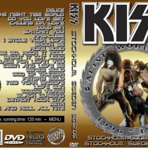 Kiss 1996-12-06 Stockholm, Sweden DVD
