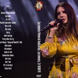 Lana Del Rey 2019-10-08 Sacramento Memorial Auditorium, Sacramento, CA DVD
