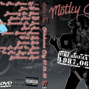 Motley Crue 1987-06-30 Oklahoma City, OK DVD
