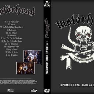Motorhead 1992-09-03 East Rutherford, NJ DVD