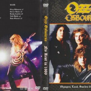 Ozzy Osbourne 1989-04-04 Olympen, Lund, Sweden DVD