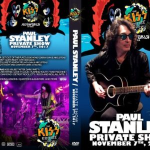 Paul Stanley 2017-11-07 Private Show, Kiss Kruise VII DVD