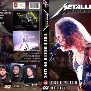 Metallica 1989-03-15 R.P.I. Fieldhouse, Troy, NY DVD